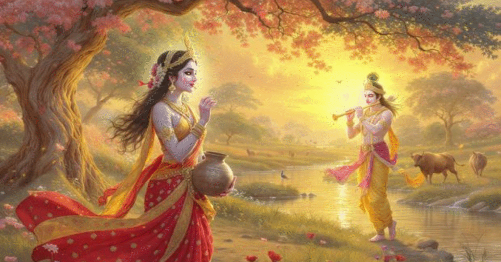 तेरी मुरली की धुन सुनने मैं बरसाने से आयी हूँ लिरिक्स (Teri murli ki dhun sunne main barsane se aayi hoon krishna bhajan lyrics in hindi)