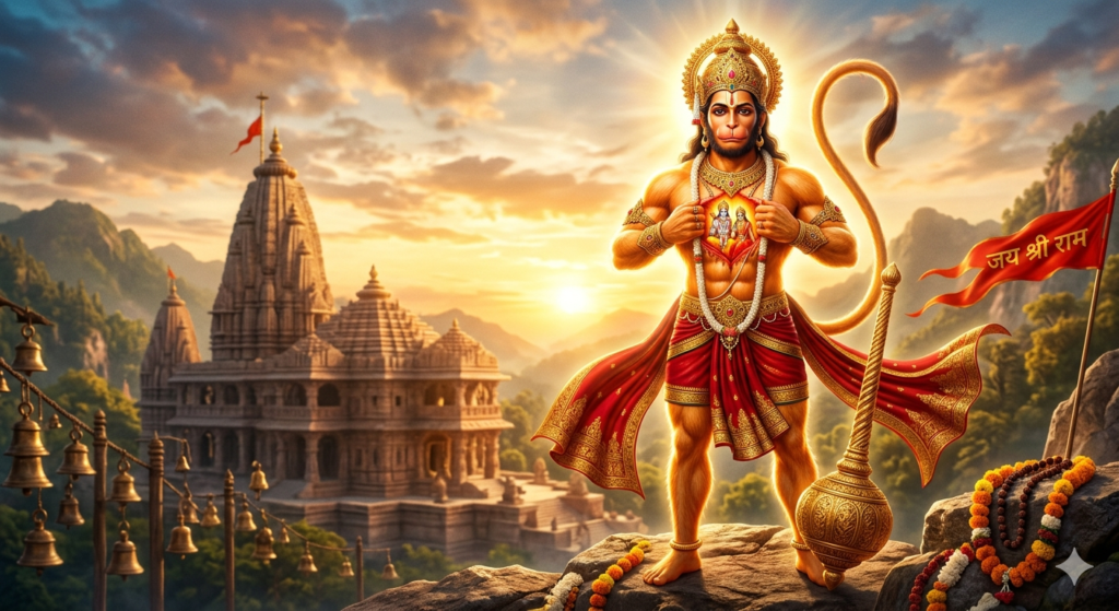 Hey Dukh Bhanjan Maruti Nandan Lyrics